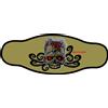 BEST DIVERS cinturino in neoprene skull