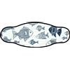 BEST DIVERS cinturino in neoprene branco