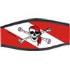 BEST DIVERS Cinturino in neoprene jolly roger