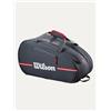 WILSON PADEL TEAM BAG BLACK Borsa da Tennis