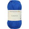 Schachenmayr Catania - Gomitolo di Cotone per Lavorazione a Maglia, 100% Cotone, Royal, 11,5 x 5,2 x 6 cm
