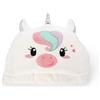 Legami - Coperta con Cappuccio Cosy Hugs! Tema Unicorn, con Tasche Scaldamani e Cappuccio, Coperta in Poliestere, Chiusura a Bottone, 150 x 125 cm
