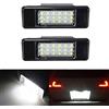 GOFORJUMP Luce Targa Posteriore per Auto Bianca a LED 2 Pezzi per P/eugeot 106 1007 207 307 308 3008 406 407 508 806 Citroen C2 C3 C4 C5 C6 DS3