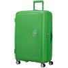 American Tourister Soundbox - Valigia Grande Rigida, 77 cm - Trolley con 4 Ruote, Serratura TSA, Espandibile & Leggera, 97/110L, (Grass Green)