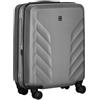 WENGER Valigia rigida Motion Carry-On con 4 Ruote, Trolley, Bagaglio a Mano, 36 (43) l, Struttura Rigida, Serratura, Uomo Donna, Viaggi Vacanze, Nero, 612547