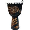 Toca Street Series Carved Djembe 10 Medium Hand Print TSSDJ-MHP