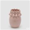 Enzo De Gasperi EDG Enzo de Gasperi Vaso Conigli easter bombato h 24 ROSA
