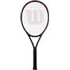Wilson Racchetta da Tennis Clash 26 V3, Design Innovativo e Struttura Adatta Ai Bambini, Con Ampio Sweet Spot, Giocabilità Rivoluzionaria, Tecnologia Incentrata Sul Comfort, Colore: Nero, Taglia: 26
