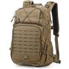 Mardingtop Zaino Tattico da 25L per Esterni Escursionismo Zaino con Scomparti Multipli da Viaggio Trekking, Mittelgroß