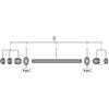 Shimano Ricambi FH-MT200-B asse mozzo completo