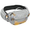 EVOC HIP PACK PRO E-RIDE 3 Marsupio per tour in e-bike e trail (capacità 3 litri, AIRFLOW CONTACT SYSTEM, cintura AIRO FLEX, sistema VENTI FLAP, portaborraccia), colore: grigio pietra