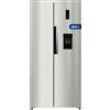 First One Frigorifero Side by Side 444L FSBS444IX (276L + 168L) - Distributore d'acqua - Colore Inox