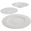 Villeroy & Boch / Basic White - Vivo / set 12 piatti: 4 piani, 4 fondi, 4 frutta / porcellana - 19-5277-7271