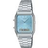 Casio LF20W-8A – Orologio Unisex Analogico-Digitale Al Quarzo, Cinturino In Resina Biologica, Retroilluminazione LED E Mondo Ora - copertina