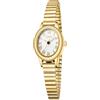 CIVO Orologio Donna Oro Ovale: Analogico Impermeabile Orologi Vintage Piccolo con Cinturino in Elastico Acciaio - Elegante Orologio da Donna per Regalo