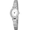CIVO Orologio Donna Argento Ovale: Analogico Impermeabile Orologi Vintage Piccolo con Cinturino in Elastico Acciaio - Elegante Orologio da Donna per Regalo Moglie
