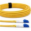 Elfcam Cavo Fibra Ottica LC/UPC per LC/UPC OS2 Monomodale Duplex 9/125um LSZH, 10M