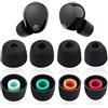 Miruchertter Set di 4 paia di cuscinetti auricolari in silicone compatibili con Sony WF-1000XM5, WF-1000XM4, WF-1000XM3, WF-C700N, set di cuscinetti in silicone morbido