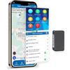 Zeerkeer Micro Localizzatore GPS Tracker Satellitare con Magnete - Realtime Tracking in Tempo Reale Anti-perso Impermeabile Tracciatore di Posizione per Bambini Anziani Auto Moto