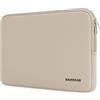 RAINYEAR make life easier RAINYEAR Custodia per laptop da 13,3 pollici per notebook e Chromebook da 13,3 pollici, MacBook Pro/Max da 14 pollici (M5, M4, M3, M2, M1); custodia protettiva imbottita con fodera morbida, Kaki