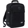 Cabin Max Metz Zaino 40x30x20 - Bagaglio a Mano, Ideale e Zaino Ryanair 40x30x20 Viaggio per aerei, compatibile con Bagaglio a Mano Wizzair, Vueling ed Eurowings (24L Nero Cabin Bag)