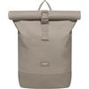 LARKSON Zaino Donna & Uomo Grigio - Janne - Zaino roll-top con Scomparto per Laptop per Università, Lavoro, Viaggi e Bicicletta - Medium Backpack - Idrorepellente