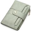 SENDEFN Portafoglio Donna Piccolo Portamonete con Blocco RFID per Carte Multipli Portamonete Donna in Pelle con Molti Scomparti