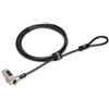 Kensington K68008EU Lucchetto con Combinazione N17 per Slot Wedge, Estremità Solida e Cavo in Acciaio al Carbonio Antitaglio, per Laptop Dell e Alienware