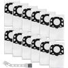 ACOMTUO 12 Sacchetti di ricambio per Kärcher WD2 Plus / WD3 / KWD1 / KWD2 / KWD3 / SE 4001 / SE 4002 / WD3.200 - WD3.800 M,Sacchetti per aspirapolvere KFI 357 per Kärcher 2.863-314.0,Con un pennello