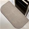 DOMUSTEX Tappeto Antiscivolo e Lavabile in Lavatrice 60x120cm Semicerchio, Zerbino Interno, Tappetino d'Ingresso Assorbenti per Cane, Corridoio, Bagno, Cucina