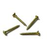 minischrauben.com 100 pezzi Mini di viti truciolari (con testa svasata PZ della Croce) in acciaio zincato giallo 2 X 16 mm per modellismo o zur restauration