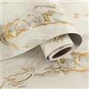 VaryPaper Carta da Parati Adesiva Muro Effetto Marmo Beige e Oro 40cmx200cm Pellicola Adesiva per Mobili Marmo Opaco Carta da Parati Bagno Pellicola Top Cucina Adesiva Tavolo Armadi Cassetti