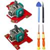Hzxkqmil Modulo Joystick per ASUS ROG Ally X/ROG Xbox Ally/ROG Xbox Ally X | Joystick Analogico di Ricambio Sensore del Thumbstick Sinistro Destra Accessori con Kit di Riparazione per ROG Ally X Console
