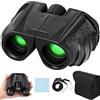 Auricase 12 x 25 Binocolos, Binocolo per adulti, Binocolo Professionale, Prisma BaK-4 e Lente FMC, alta potenza Binocolos,per Birdwatching, Escursionismo, Caccia, Visite