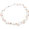 Treasure Bay Elegante Collana di Perle d'Acqua Dolce Naturali Gioielli di Perle Collana per Donne Signore e Ragazze, one size, Perla, Perla