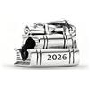 Vegaine Libro Della Laurea 2026 Charms per Braccialetti Graduation Charm Gioielli Regali per Donne