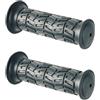 cyclingcolors Manopole moto 120 mm in gomma per manubrio ideali per scooter maxiscooter ciclomotore, nero