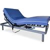 DUÉRMETE ONLINE - Confezione letto elettrico articolato rinforzato Ergomedic Pro + materasso sanitario Sanipur, 90 x 190