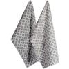 DII, Grembiule da Cucina in Cotone, Regolabile, da Donna, con Tasche e Fascette estra Lunghe Strofinaccio Gray Lattice