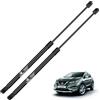WateryWave 2X Ammortizzatori Posteriori per Nissan Qashqai II (J11) 2013-2019 | Nero Molle a Gas Portellone Posteriore Acciaio al Carbonio Ammortizzatori Cofano Posteriore per #904504EA0A,904504EA1A