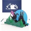 Cologne Cards Biglietto pop-up drago e cavaliero con drago e cavaliere - invito, regalo, buono per compleanno e compleanno per bambini e inizio della scuola