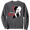 Disney Cruella Speak of the De Vil Felpa, Unisex per adulti, Grigio Scuro, L
