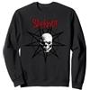 Slipknot Girocollo Slipknot Star Skull Felpa, Unisex per Adulti, Nero, L