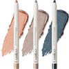 Exmiloo Set 3 Ombretti in Stick, Ombretto in Crema Waterproof, Tonalità Metallizzate Brillanti, Colore Modulabile per Look da Sera e Festa, Vegan - Metallic Fest