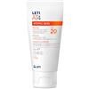LETI AT4 Gesichtscreme SPF20 - Hautschützende Gesichtspflege mit mittelstarkem Sonnenschutz bei trockener oder zu Neurodermitis neigender Haut, 50 ml Crema