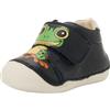 Geox Scarpe da Ginnastica B TUTIM C, Blu Navy/Verde, 18 EU