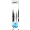 DaVinci ESPACE BEAUX ARTS Da Vinci Set Pennello Martora Rosso 2/0, 0, 1, 2