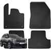 MTM Tappetini Auto In Velluto Su Misura Per Citroen C5 (X7) 2008-2017: Set 4 Pezzi, Made In Italy, Con Battitacco Rinforzato - 5