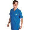 Isacco CASACCA COLLO A V AZZURRO 3XL UNISEX OEKO-TEX® STANDARD 100 CERTIF N. 25CX00077 CL II CENTROCOT