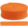 Aerzetix - C68024 - Nastro sbieco Decorativo 4,5 Metri x 18 mm - Colore Arancio - in Poliestere/Cotone